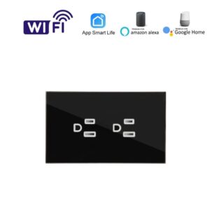 Tomacorriente WiFi color Negro